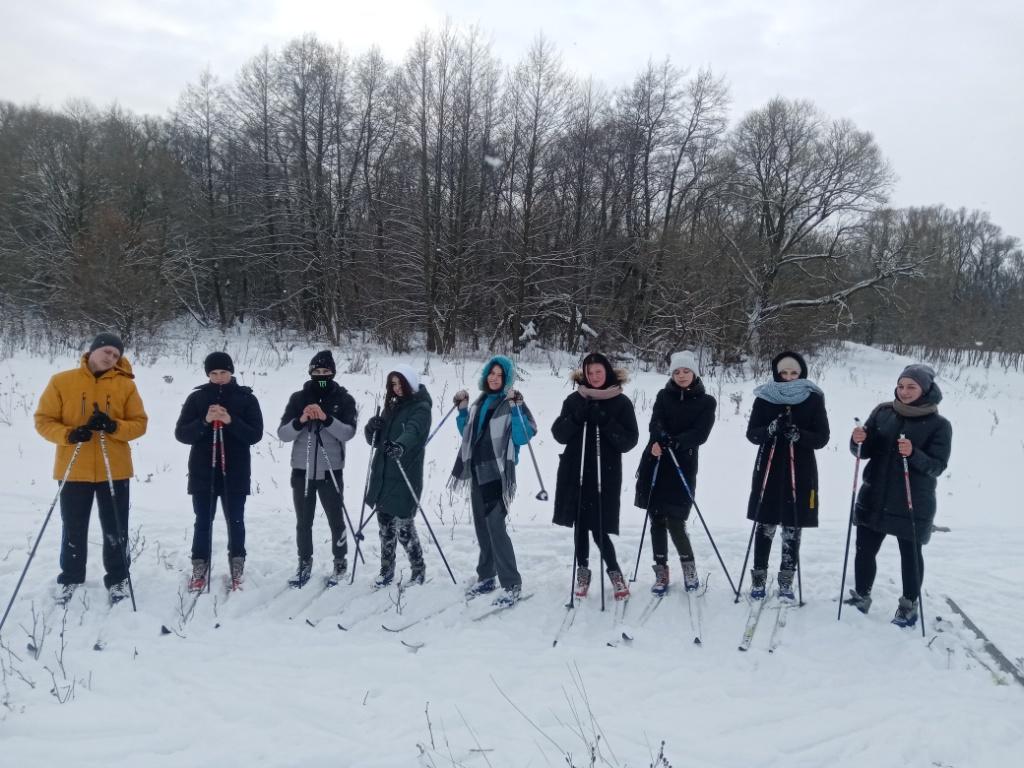 Подготовка к сдаче ГТО по лыжной подготовке.